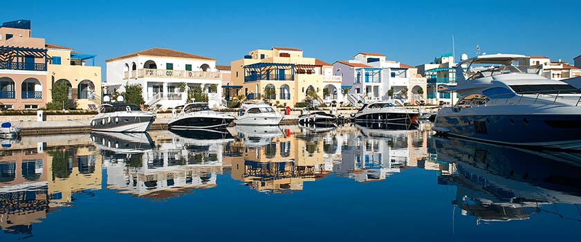 harbour and yachts in limassol
